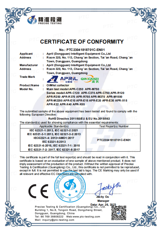 CE認證證書（二）